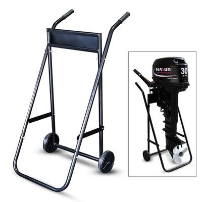 Heavy Duty Outboard Motor Stand for Boat Engine Storage Transport Cart Foldable Dolly Up To 30HP
