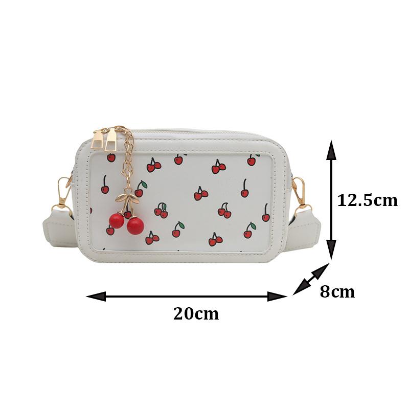 Summer New Stylish Small Square Bag Fashionable Simple Style Casual Crossbody Shoulder Bag Square Handbag Purse