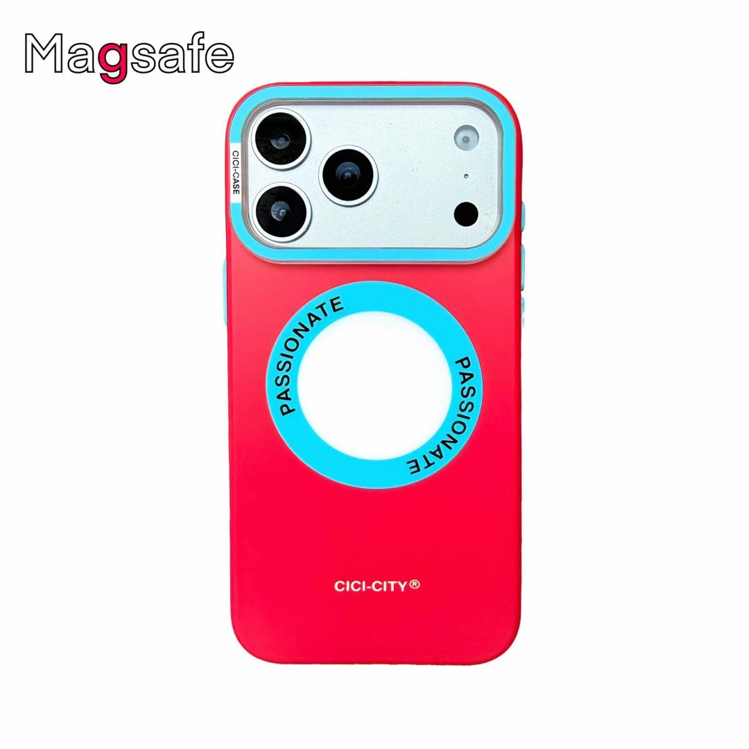 

Это чехол для телефона, который выделяет ваш телефон, подходит для iPhone 13 14 15 16 17 Pro Max, магнитный защитный чехол для телефона iPhone 17 Pro Max красный