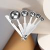 Stainless Steel Measuring Spoons Set Coffee Scoop Kitchen Baking Measuring Tools for Home