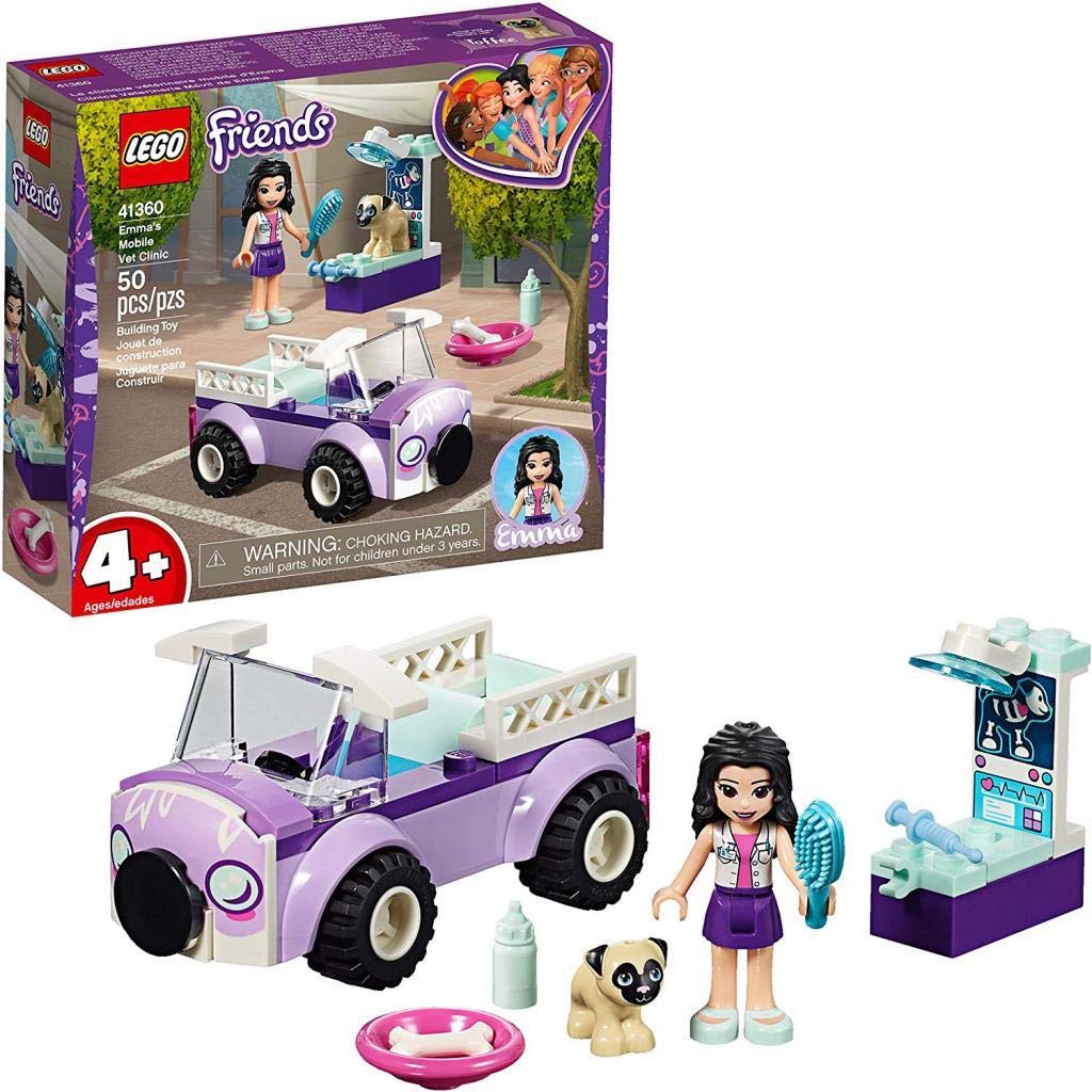 

LEGO Friends Emma s Animal Clinic Car 41360 Building Blocks Toy for Girls