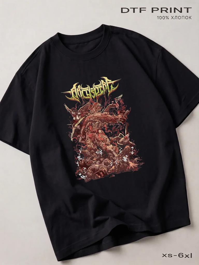 Black Archspire T-shirt, Metal Back In
