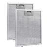 Filtre Argintii pentru Hotă Metal Mesh Extractor Filtru Ventilație 340x270x9mm 5 Straturi Aluminiu Găsimi Îmbunătățirea Casei