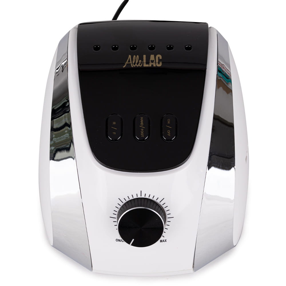 Frezarka Do Paznokci 68W Allelac Do Manicure Pedicure Biała M13 35 000 Obrotów