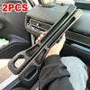 Universal PU Leather Car Seat Gap Filler Organizer - Leakproof Storage (1 Pair)