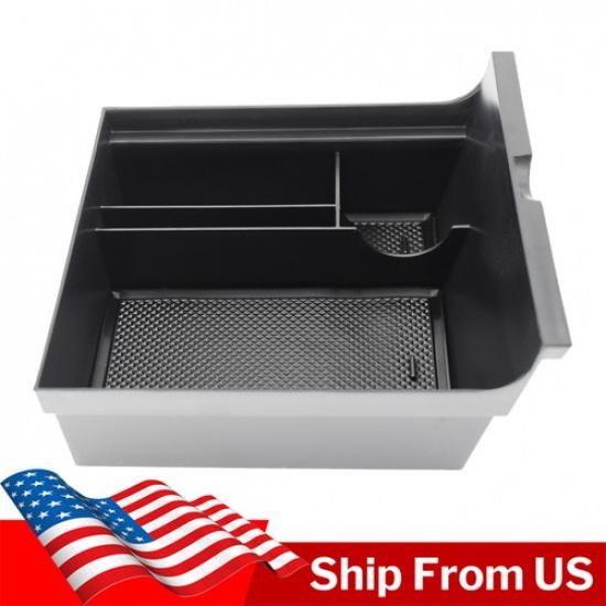 Center Console Storage Tray Organizer Container Armrest For Tesla Model 3 Y