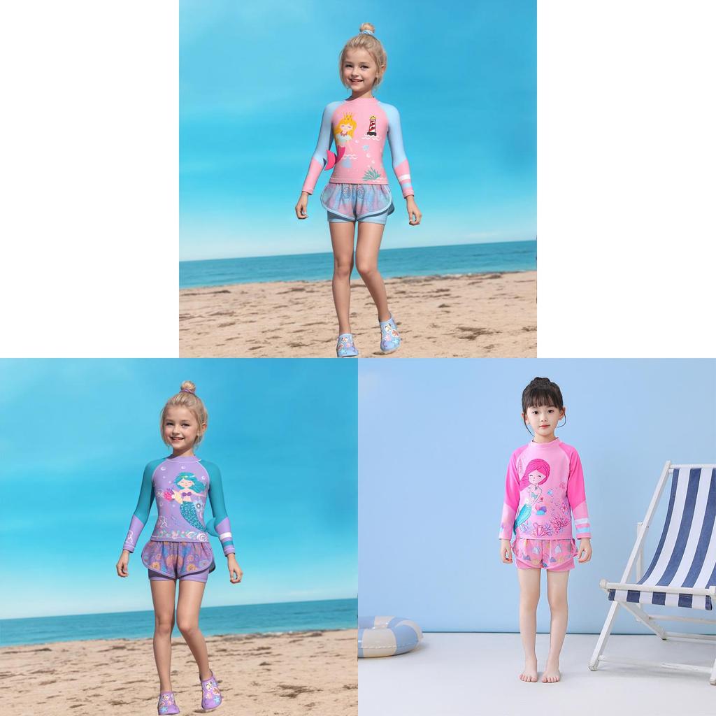 Childrens Onepiece Swimsuit With Polyester Fabric For Water Sports And Swimming Fun