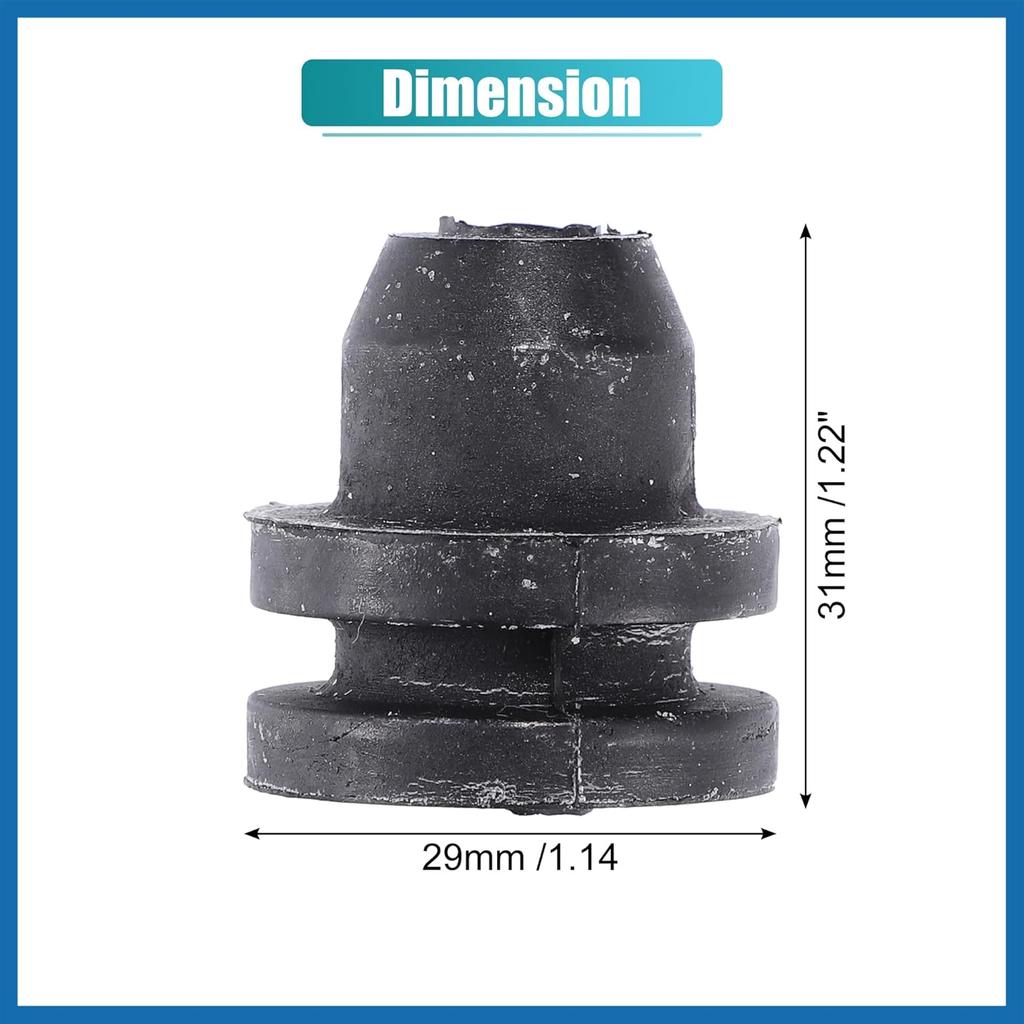 2pcs Lower Rubber Cushion Bushing Radiator Mount Insulator for Nissan Frontier 1998-2015 for Nissan Pathfinder 1996-2006 for Nissan 350Z 2003-2009