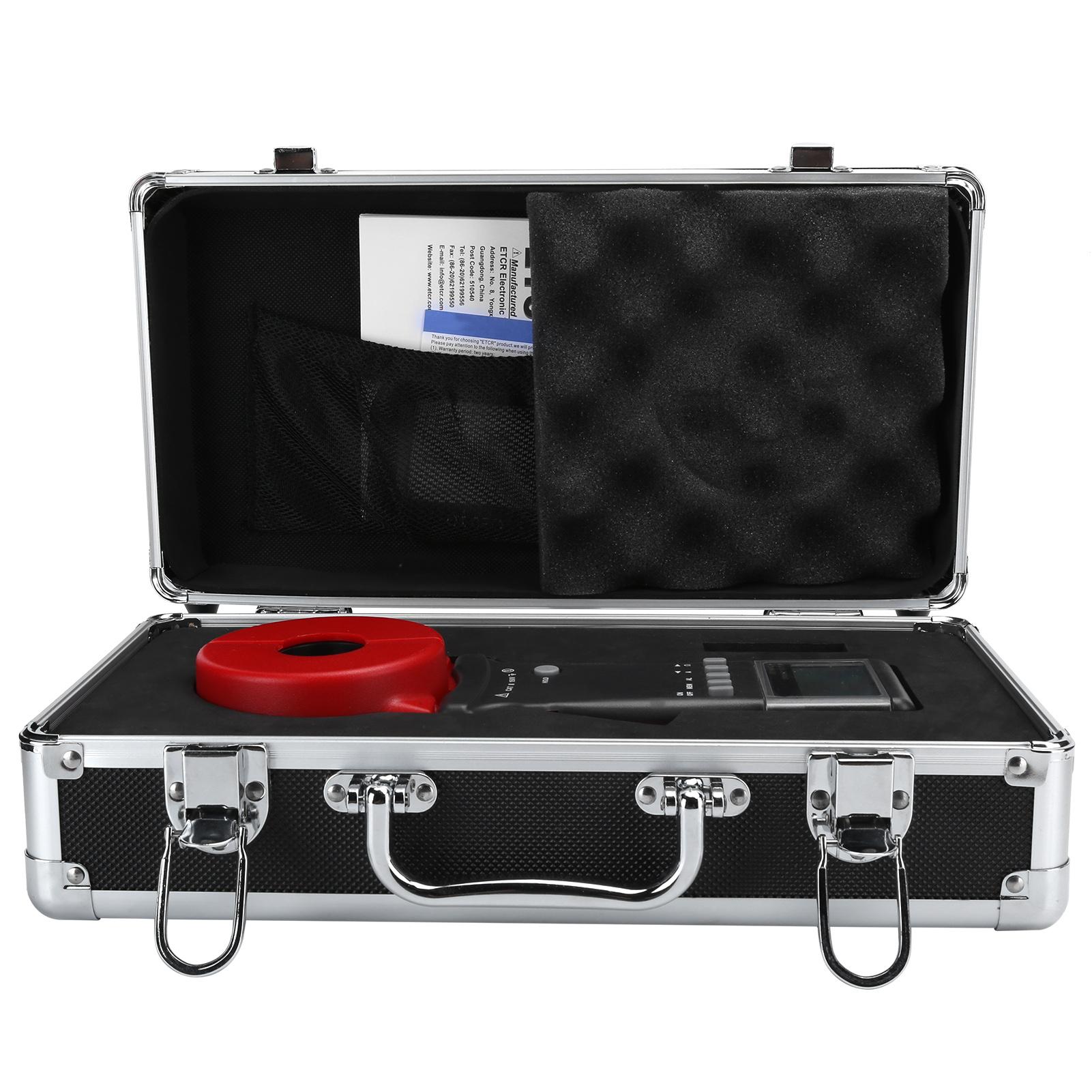 

ETCR2100C+ 0.011200 Ohm MultiFunction Clamp Earth Resistance Tester 0mA20A Clamp Ammeter