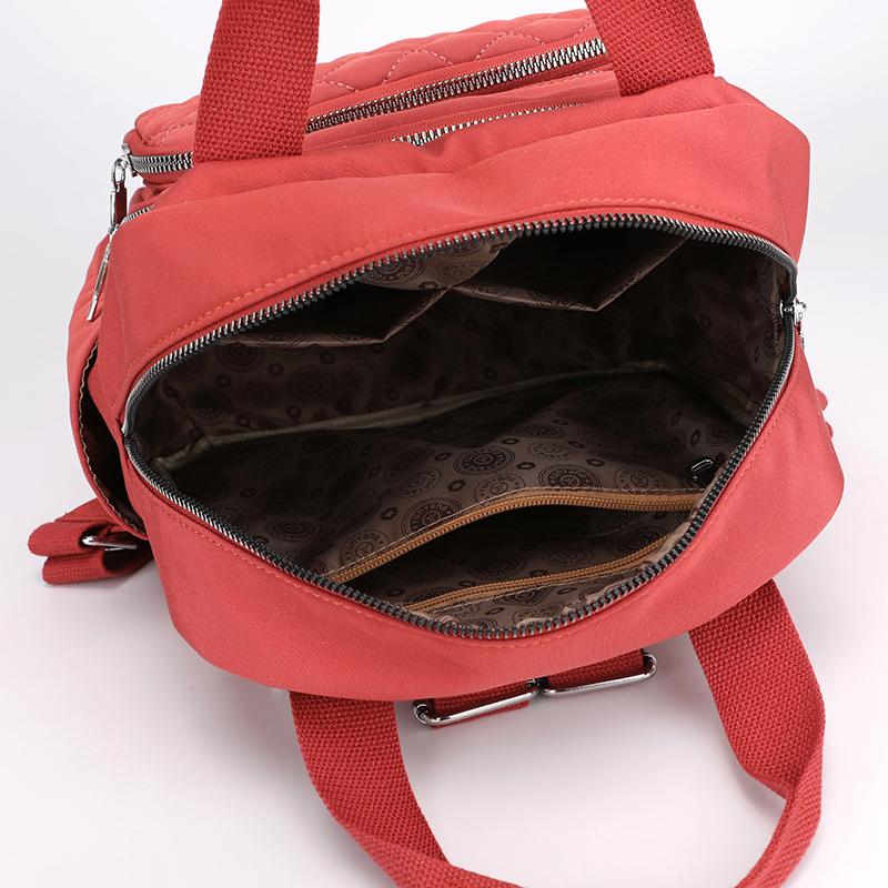 Quilted Backpack for Women – Stylish Multi-Use Bag with Multiple Pockets & Adjustable Straps – Perfect for Work, School & Daily Use