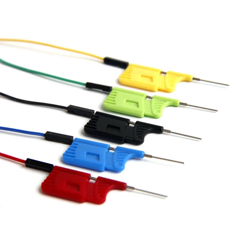 

Затискачі для тестування мікросхем ABS-матеріал для мікросхем SOP SOIC TSSOP MSOP крок виводів понад 0,3 мм включає 10 затискачів та дротів China Mainland
