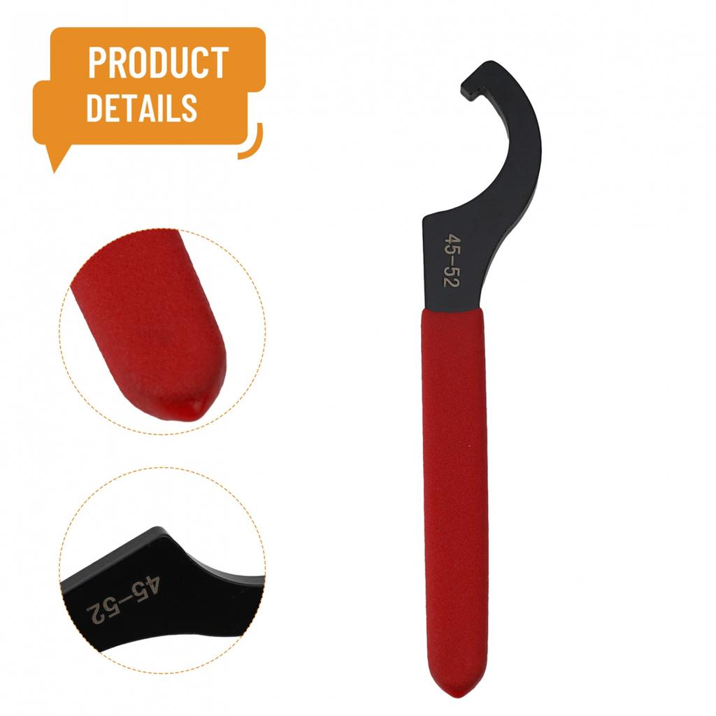 Hook Wrench Spanner Drop Forged Carbon Steel Comfort Grip