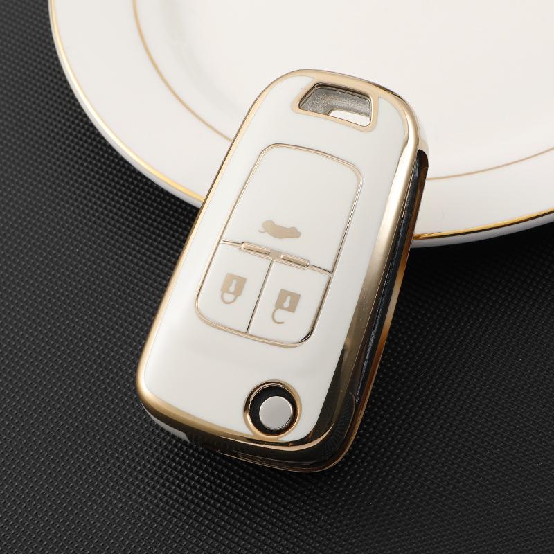 TPU Car Key Case for Chevrolet Cruze Aveo Trax Sail Malibu Captiva Opel Vauxhall Astra J Corsa Insignia Mokka for Buick