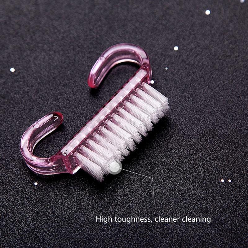 Finger Nail Brushes For Cleaning Handle Grip Nail Brush Hand Fingernail Brush Cleaner Scrubbing Kit for Toes and Nails