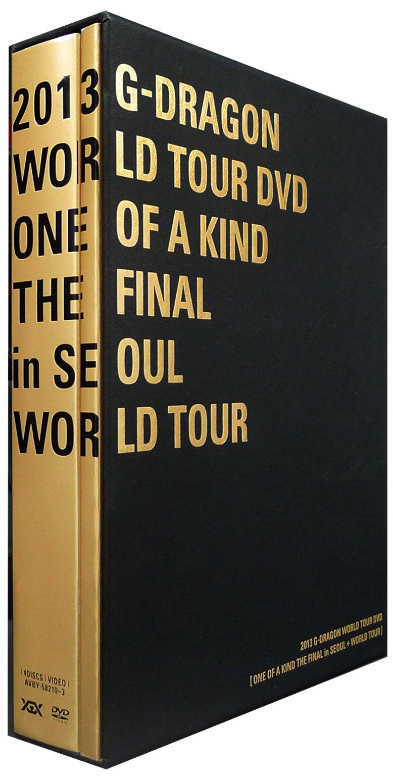 G-DRAGON WORLD TOUR DVD [ONE OF A KIND THE FINAL in SEOUL + WORLD TOUR (4-дисковый DVD)
