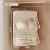 Wall-Mounted Storage Hanging Bag Visible Mesh Storage Bag For Student Dormitories, Bedrooms, Wardrobes, Underwear, And Socks