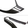 For Mercedes Benz B E CLA GLA GLK Class W246 W117 X204 X156 X204 Carbon Texture Car Steering Wheel Panel Frame Cover Trim