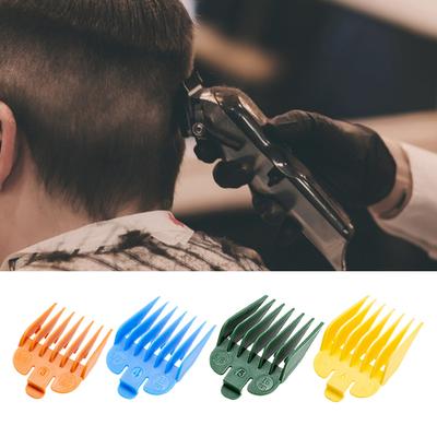 Yousheng 10Pcs/Bag Hair Clipper Comb Professional Multicolor Portable Lightweight Fall Resistant Beauty Accessory Plastic Hair Clipper Replacement