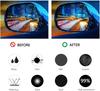 Car Truck Rearview Mirror Rainproof Film Window Glass Anti-fog Waterproof Stickers Rainy Day Safe Driving Rain Proof Films Tools