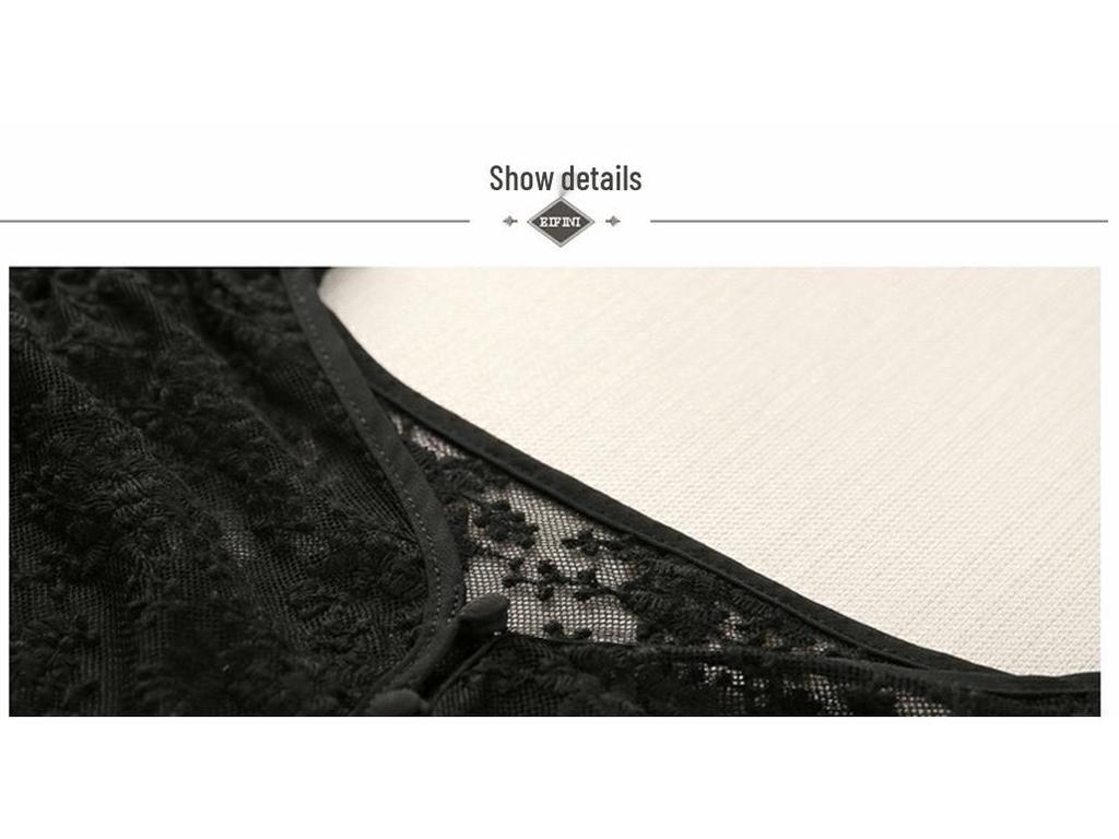 Bluză cu dantelă cu gât în V în stil coreean - Mânecă lungă pentru femei, dulce, croială lejeră pentru primăvara/toamna 2025.