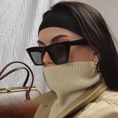 Brand Designer Fashion Vintage Large Framed Square Retro Beach Eyewear Accessories Women Sunglasses Shades
