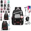 Portable And Lightweight Stranger Things Season Schoolbag With Usb Charging