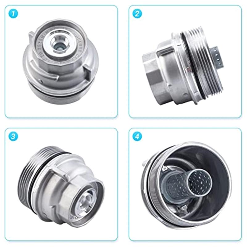 Upgraded Oil Filter Housing  Assembly 15620-31060 Compact Oil Filter Housing  Easy Installs for 2014-2019 -