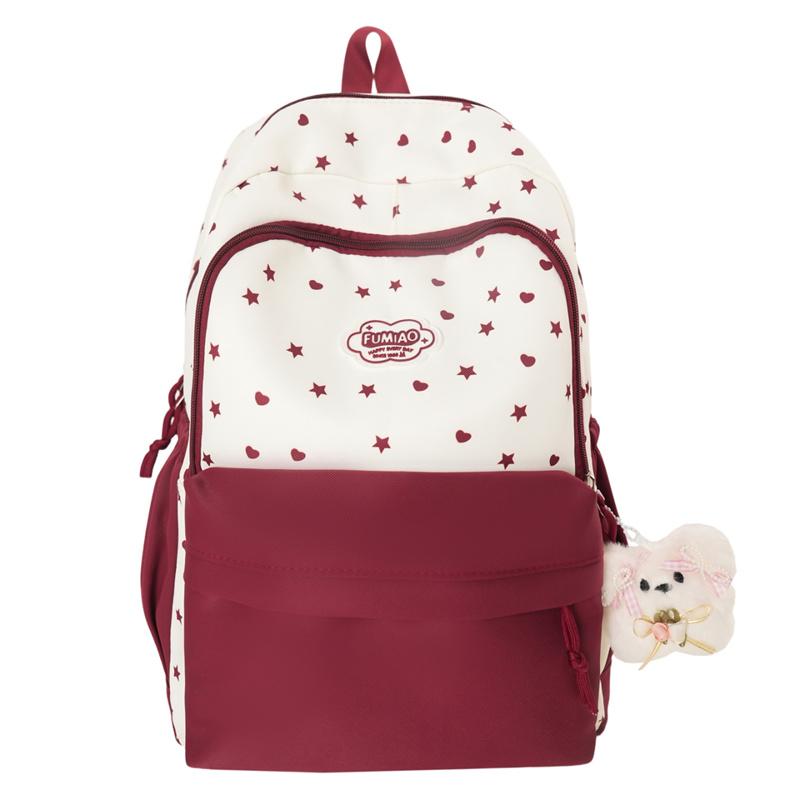 Star Backpack High School Students Light School Bag