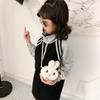 Cute Soft Plush Rabbit Shoulder Bag For Kids Lightweight Mini Design Perfect For Young Girls
