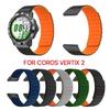 Watchband Strap for Coros Vertix 2 Watch Silica-Magnetic Bracelet Soft Wristband