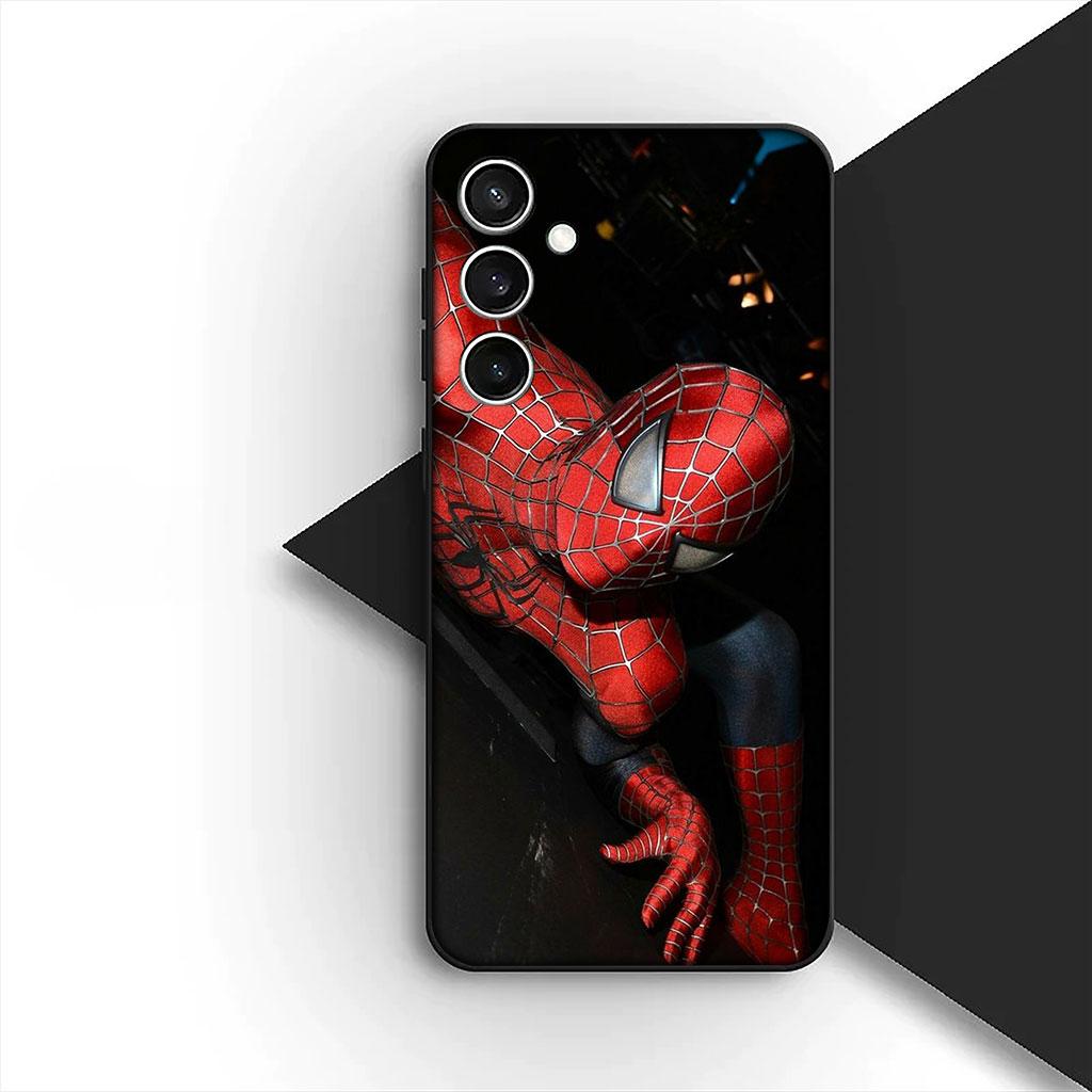 Phone Cover for Motorola Moto G22 G23 G32 G53 G60 G72 G64 G20 G8 G9 Plus Power E13 E20 E32 Case Spiderman Marve Spider Man