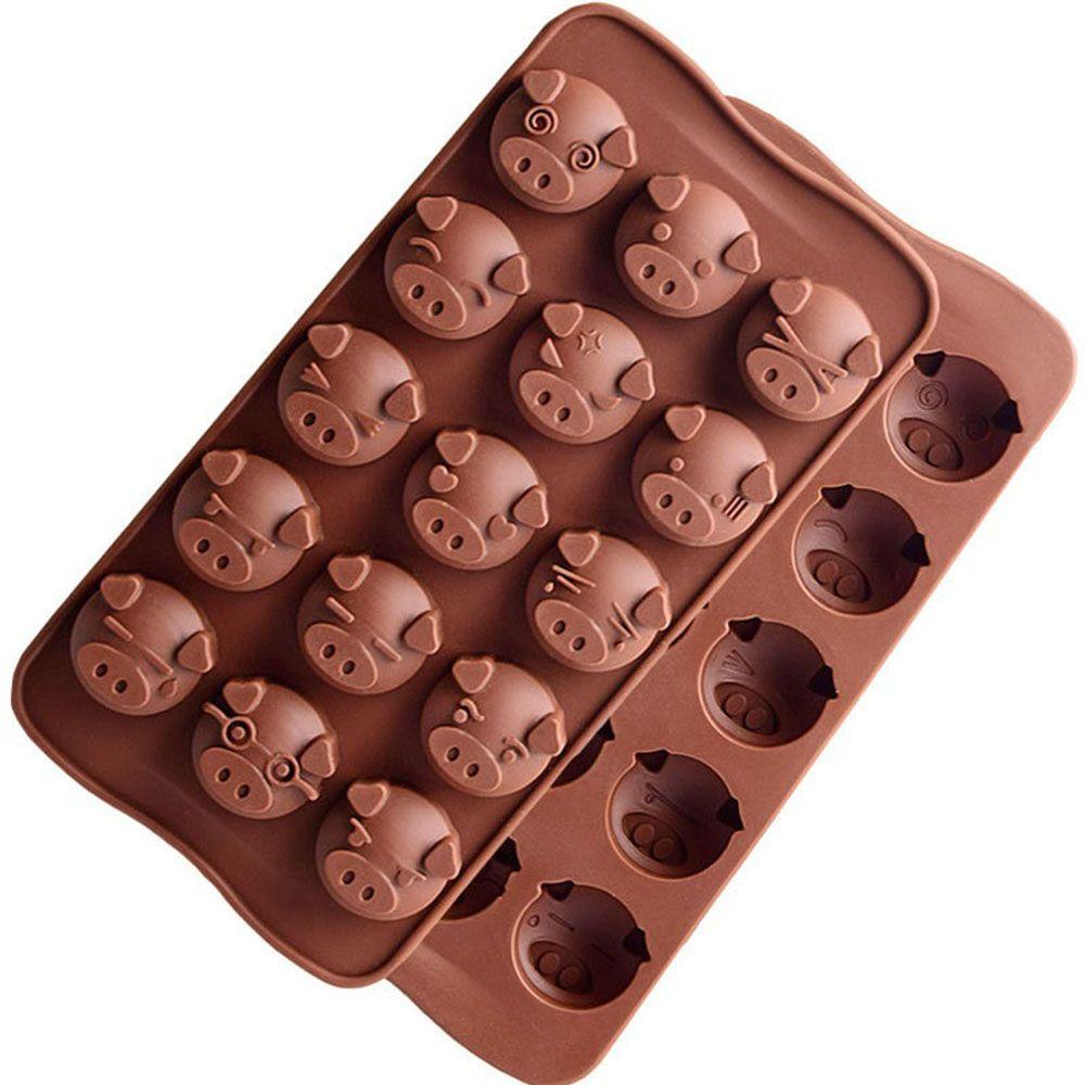 

Soap DIY Ice Tray Fondant Chocolate Mold Baking Tools Silicone Mould Cake Decorating Mould
