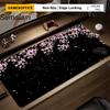 Japanese Style Cherry Blossom Mouse Pad AntiSlip Rubber Base Stitched Locked Edge Desk Mat for Gaming Office PC Laptop Desktop