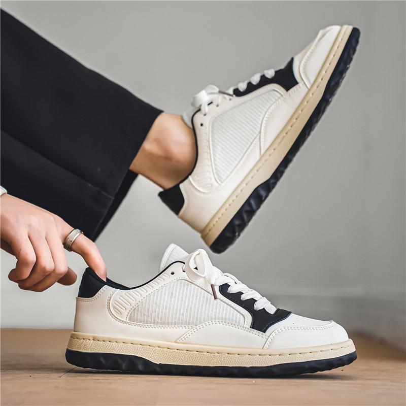 2024 Новая Мужская Повседневная Обувь Модные Кроссовки Плоская Толстая Подошва Мужская — фото 5