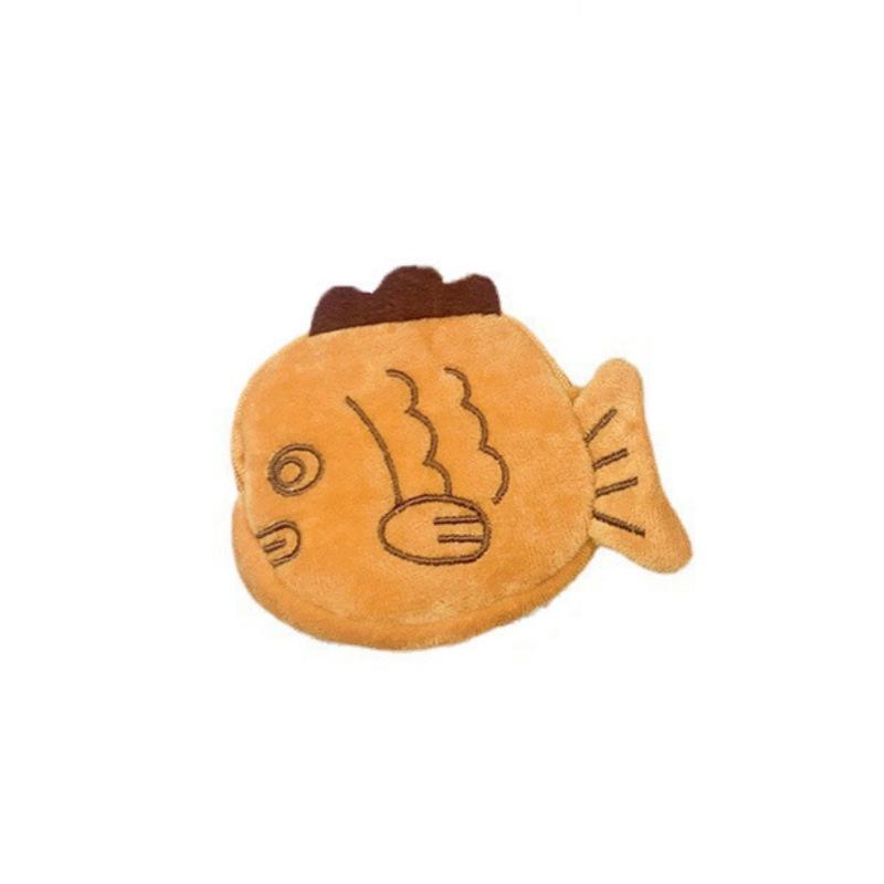 Creative Cute Taiyaki Coin Purse: Red Envelope & Bluetooth Earphone Storage Bag