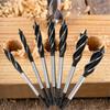 Bit Hexagonal Shank Supported Auger Four Slots Lengthened Twist Door Lock Opener Drawer Board Reaming Woodworking and Diy Tools