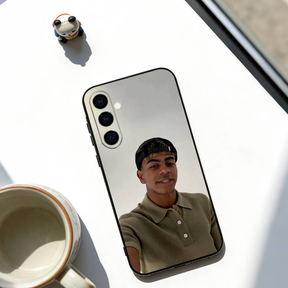 Football 19 L-Lamines  Phone Case For Samsung Galaxy A73,A72,A71,A70,A53,A52,A51,Soft Silicone Black Cover