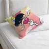 Go For It Nakamura Aiki Hirose Decorative Square Pillow Cover Modern Cushion Case for Living Room Bedroom