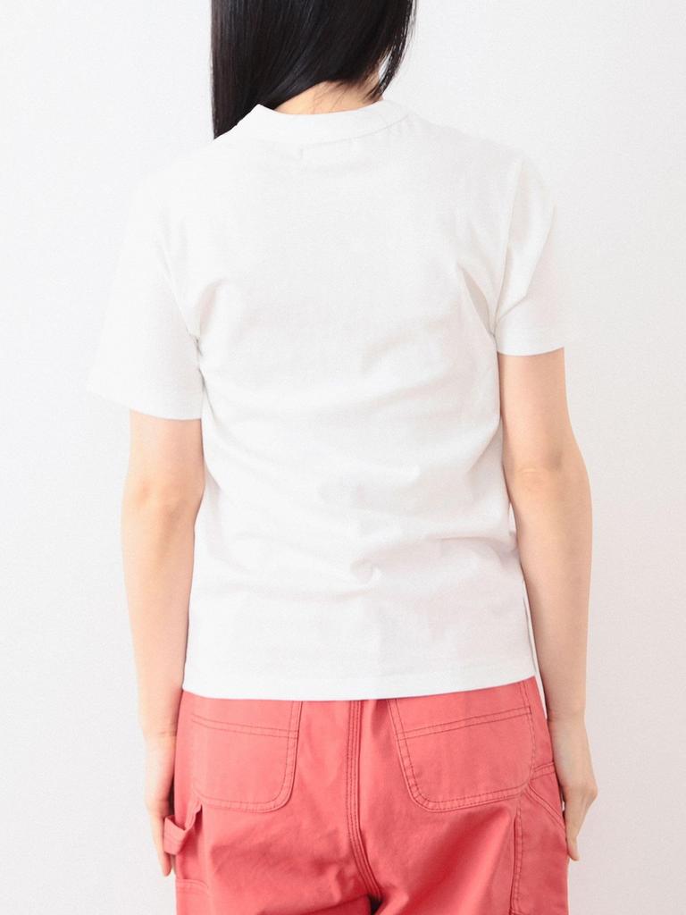 Beams Boy TEE Basic 13040204654 S/S T-Shirt, Women's, OFF_WHT,