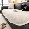 Irregular Shaped Chenille Sofa Towel Solid Color Luxury Sofa Covers for Living Room All Season Universal Anti-slip Couch Covers