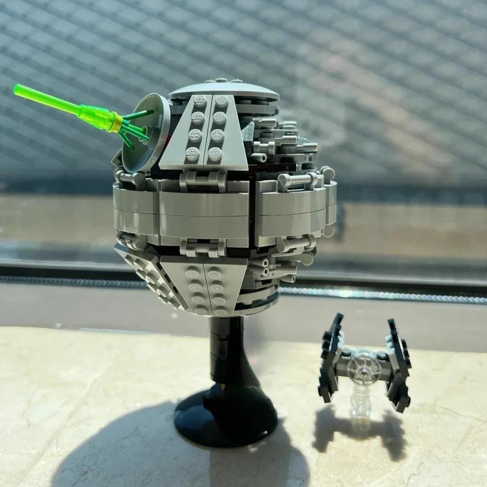 MOC Space Wars Mini Death Star-2 Building Blocks Construction Kits Model Toys Kids Adults Birthday Festival Gifts 289pcs
