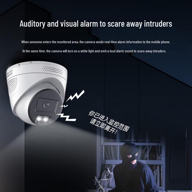 Hikvision 2MP Dome Network Security Camera CN plug (adapter included)