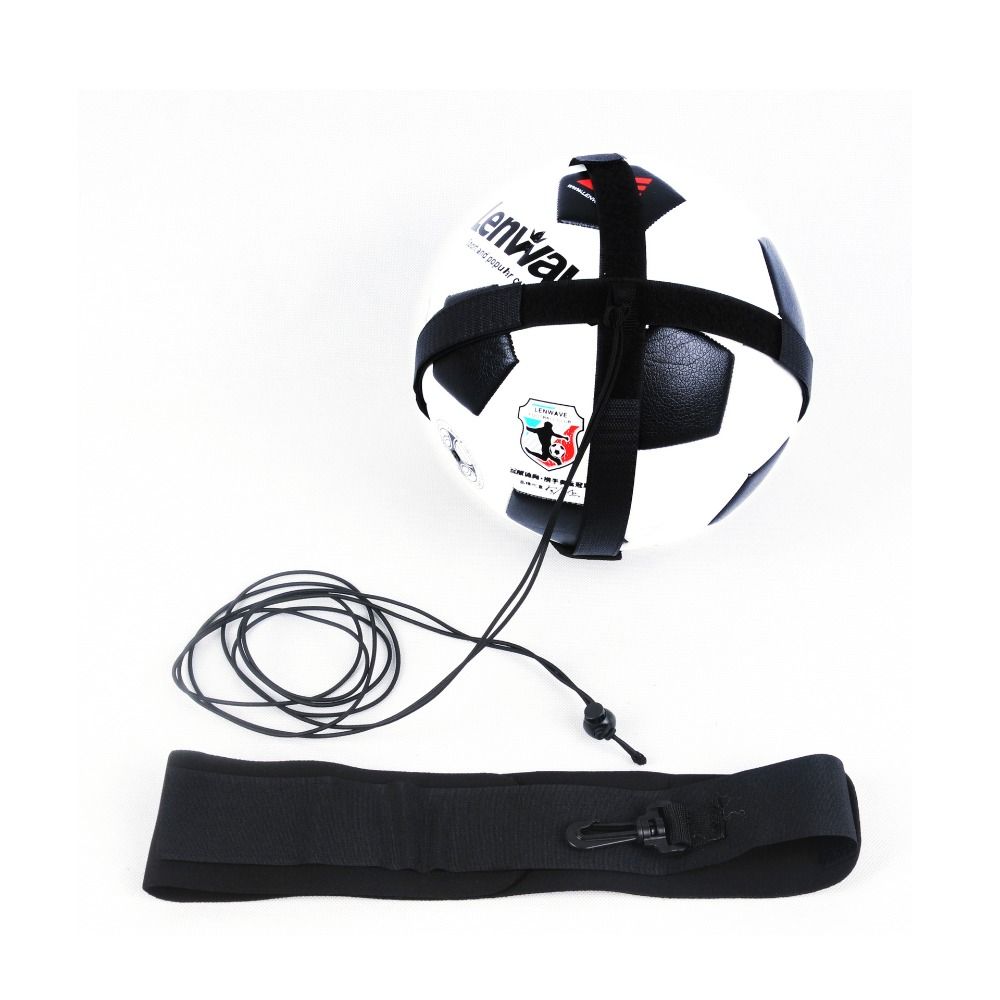 Adjustable Soccer Ball Juggle Bags Elastic Belt Football Kick Trainer Kids Adults