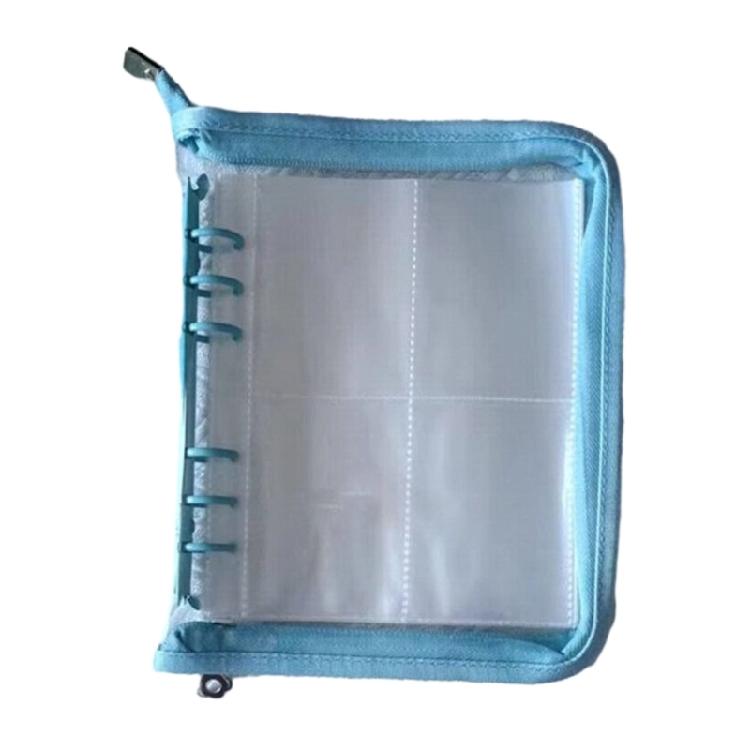 

Anti-oxidation Jewelry Organizer Album Earrings Storage Booklet Transparent Necklace Bracelet Rings Holder Case Pouch синій