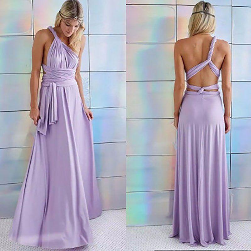 Elegante Abito Lungo da Donna Senza Maniche Perfetto per Feste Serale ed Eventi Cocktail