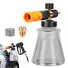 Foam Cannon for Pressure Washer 1L Thick Foam Lance Soap Dispenser  with M22-14mm To 1/4 Inch Quick Connector for Car Washing