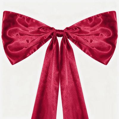 Velvet Christmas Bows Large Ribbon Topper Christmas Velvet Bows For Kitchen Outdoor Farmhouse Wall Indoor Crafts Women Men