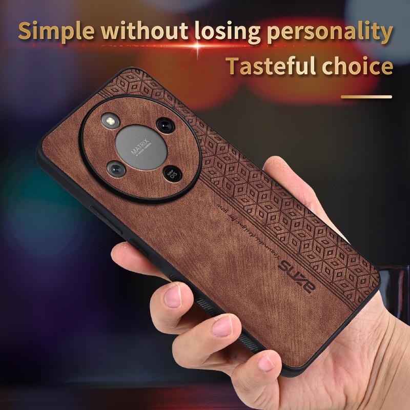 EUCAGR Bumper Coque PU Leather Phone Case For Huawei Honor X70 Soft Shockproof Back Cover For Honor X70 X 70