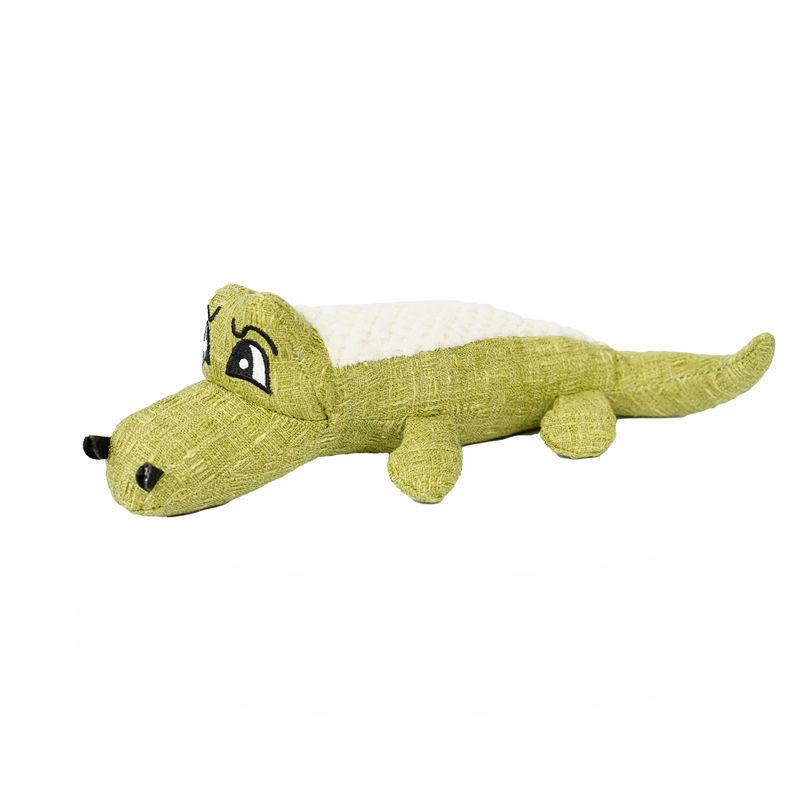 Pet Three-color Crocodile, Cat, Dog, Durable To Bite, Vocal Dog, Teething Cat, Boring Plush Toy