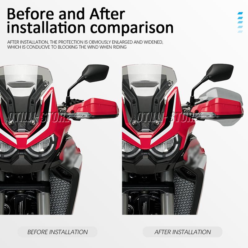 X-ADV XADV 750 Hand Guards Windshield For Honda CRF 1100 L CRF1100L Africa Twin Adventure Sports 2020 2021 Handlebar Handguard